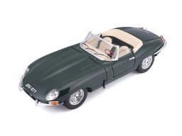 Bburago Jaguar E Cabriolet 1961 1:18 zelený